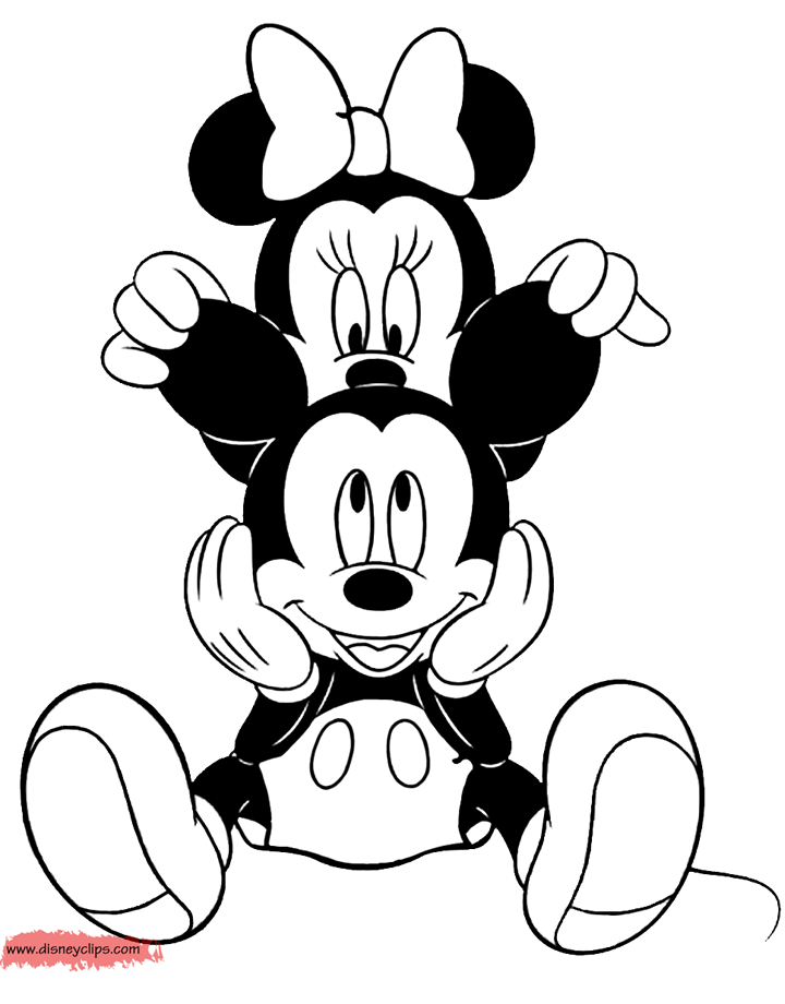 mickey and minnie colouring pages colour me beautiful mickey friends colouring pages pages and colouring minnie mickey 