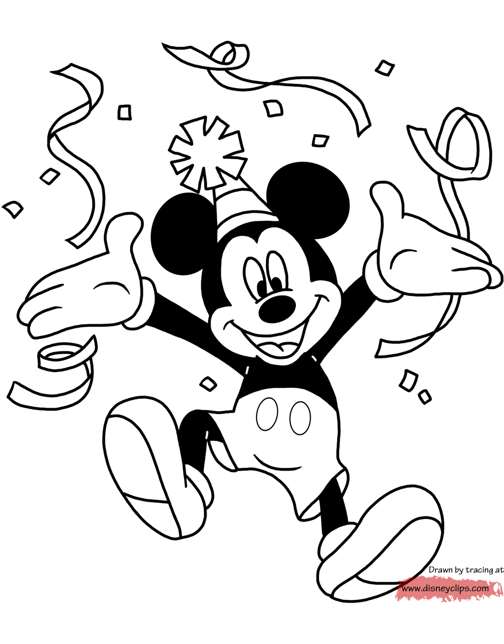 mickey mouse birthday coloring pages baby mickey mouse birthday hat coloring page color luna coloring pages mickey birthday mouse 