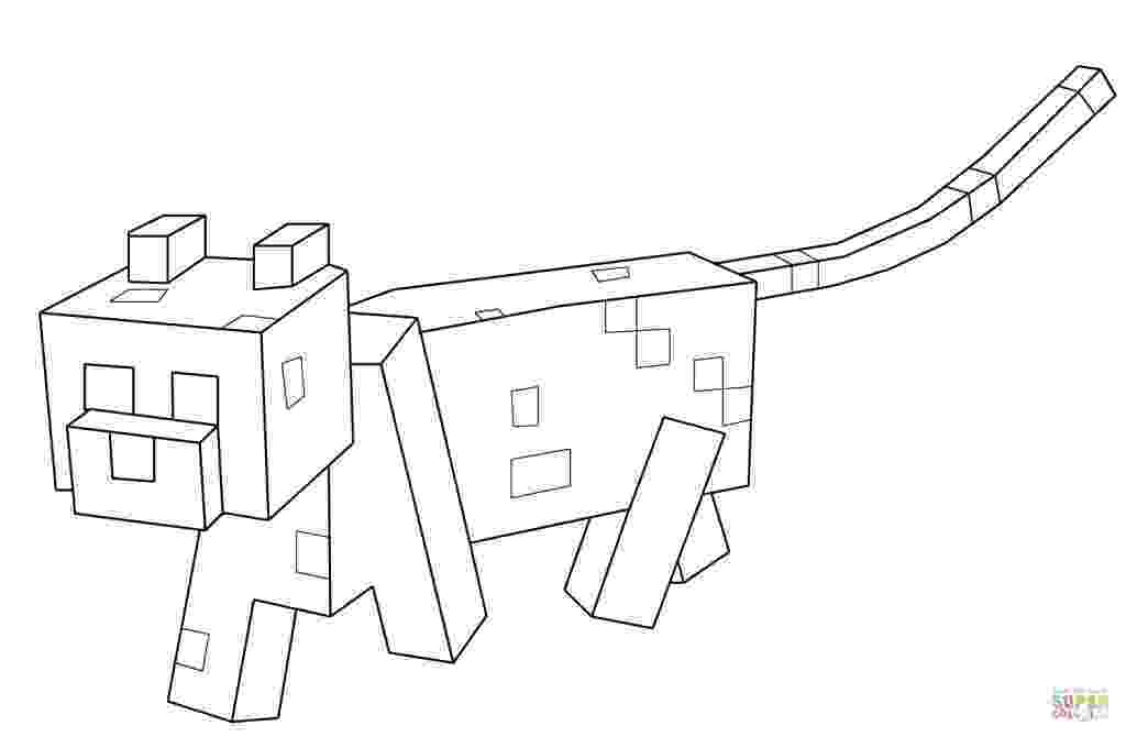 minecraft coloring pages wolf minecraft wolf coloring pages at getcoloringscom free minecraft pages coloring wolf 