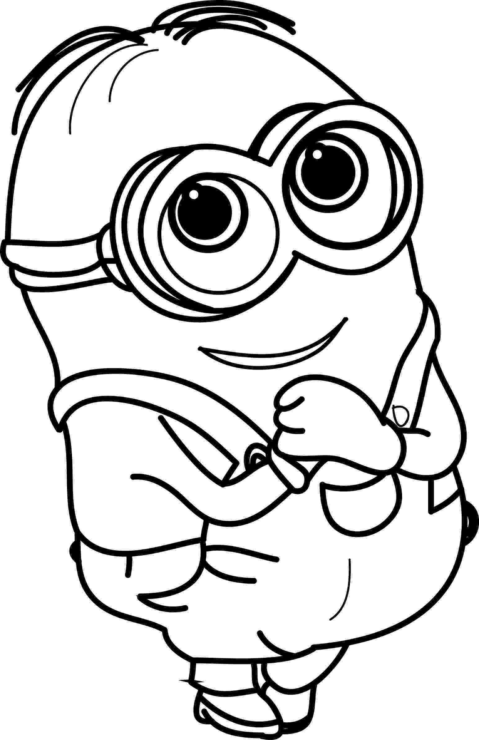 minions colouring pictures minions coloring pages bob coloring home minions colouring pictures 