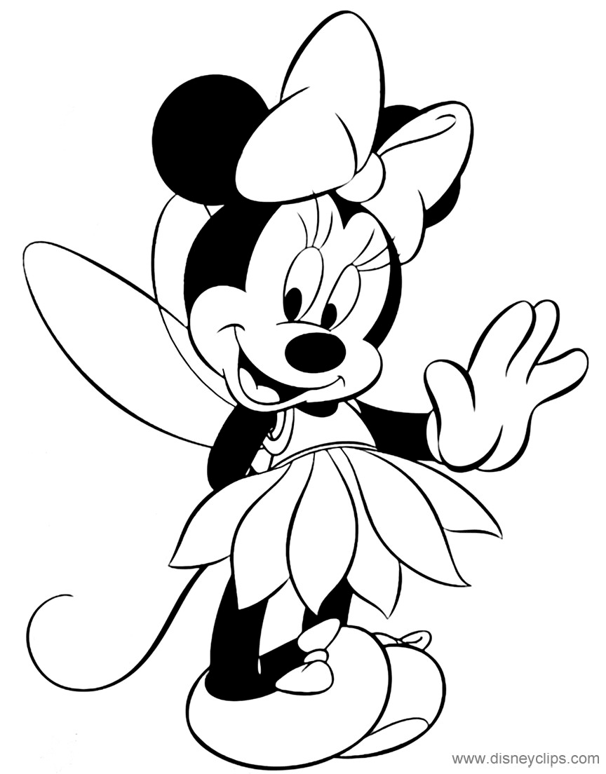 minnie mouse color page disney coloring page minnie mouse coloring page color minnie mouse page 