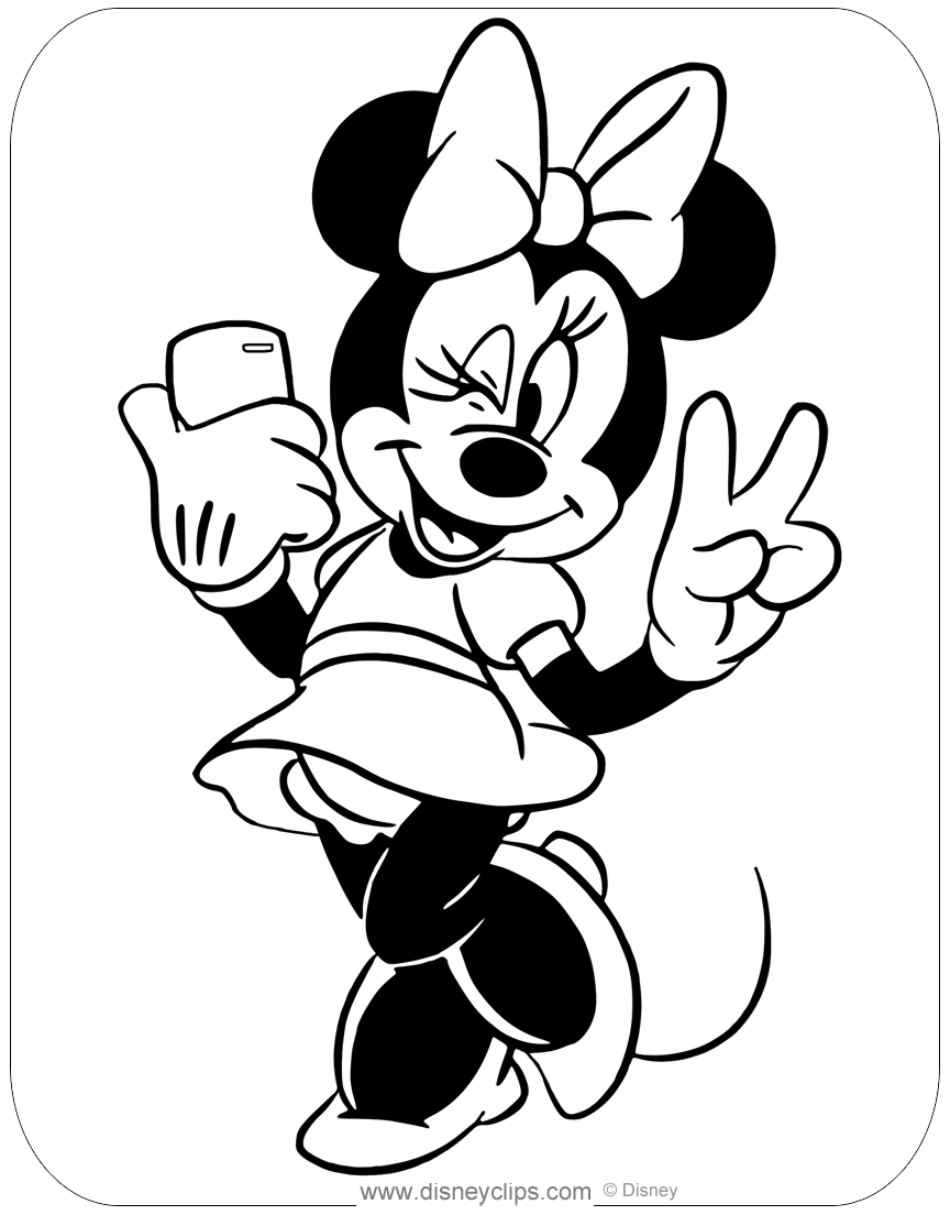 minnie mouse coloring free printable minnie mouse coloring pages for kids coloring mouse minnie 