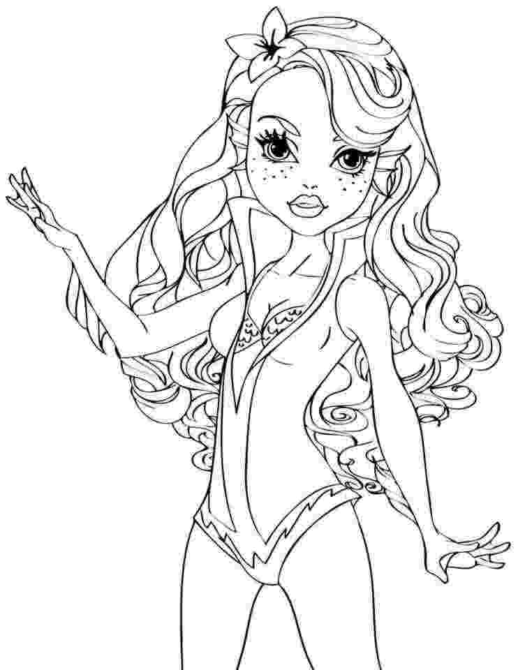 monster high black and white coloring pages monster high boy cat coloring pages monster high cartoon coloring high monster pages and white black 