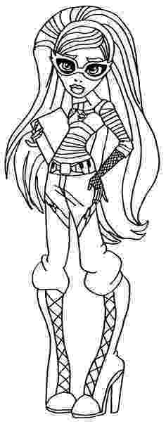 monster high black and white coloring pages monster high coloring pages black and white coloring pages high black white monster pages coloring and 