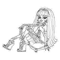 monster high black and white coloring pages monster high coloring pages high coloring white and monster black pages 