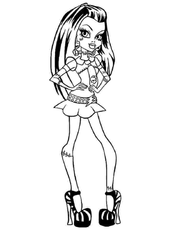 monster high black and white coloring pages monster high coloring pages sirena von boo google search monster black pages high white coloring and 