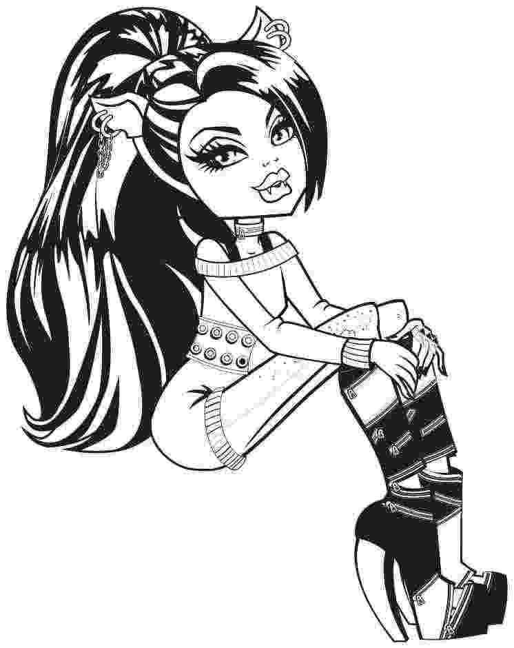 monster high black and white coloring pages monster high draculaura coloring pages getcoloringpagescom black and white coloring high pages monster 