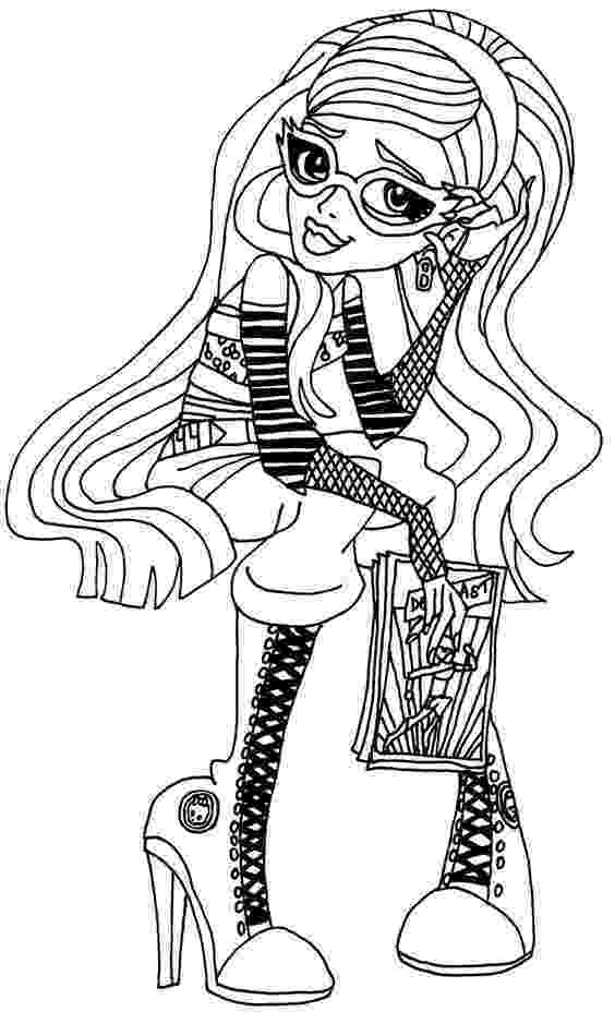 monster high coloring page chibi monster high coloring pages download and print for free monster high coloring page 