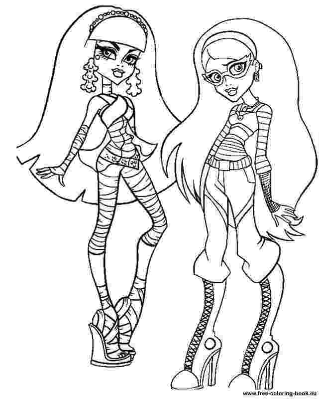 monster high coloring pages printables monster high coloring pages getcoloringpagescom coloring printables pages monster high 