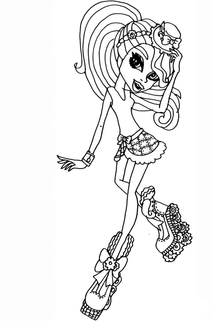 monster high coloring pages robecca steam monster high robecca steam hold head coloring page high monster pages coloring steam robecca 