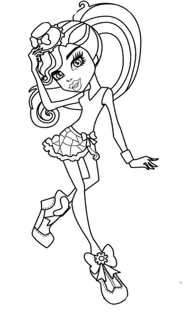 monster high coloring pages robecca steam monster high robecca steam learn to coloring robecca coloring high pages monster steam 