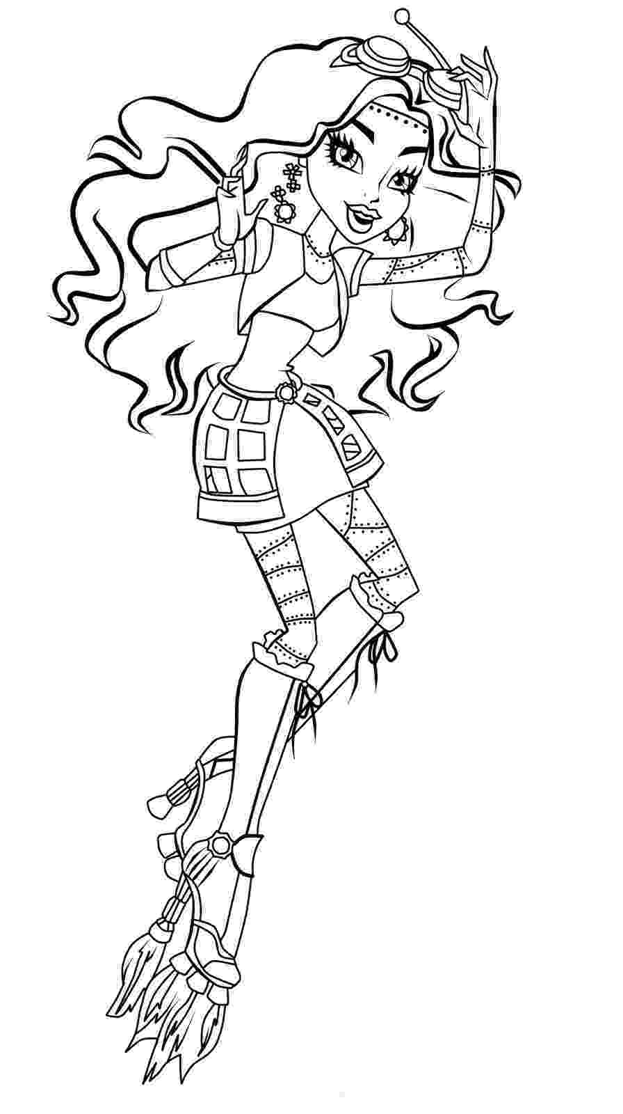 monster high colouring coloring pages monster high coloring pages free and printable high monster colouring 