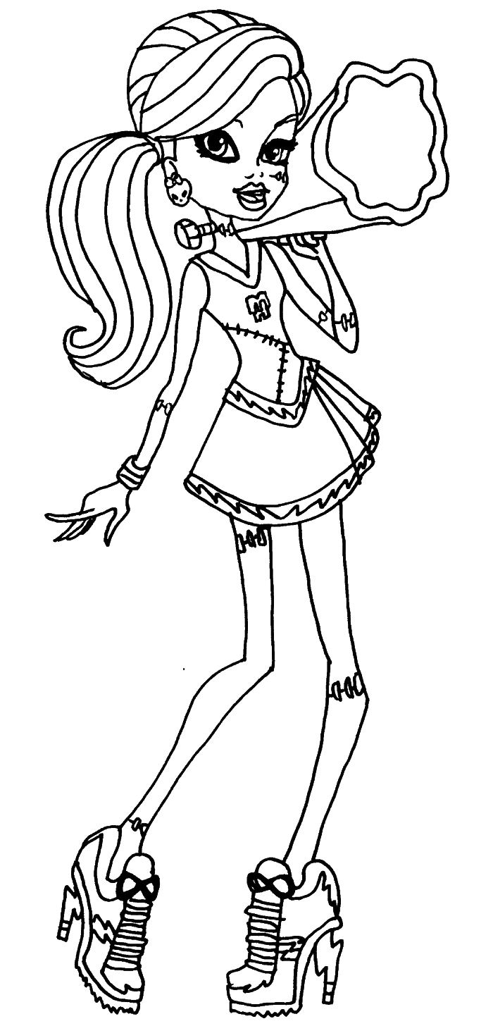 monster high colouring sheets print monster high coloring pages for free or download colouring monster high sheets 