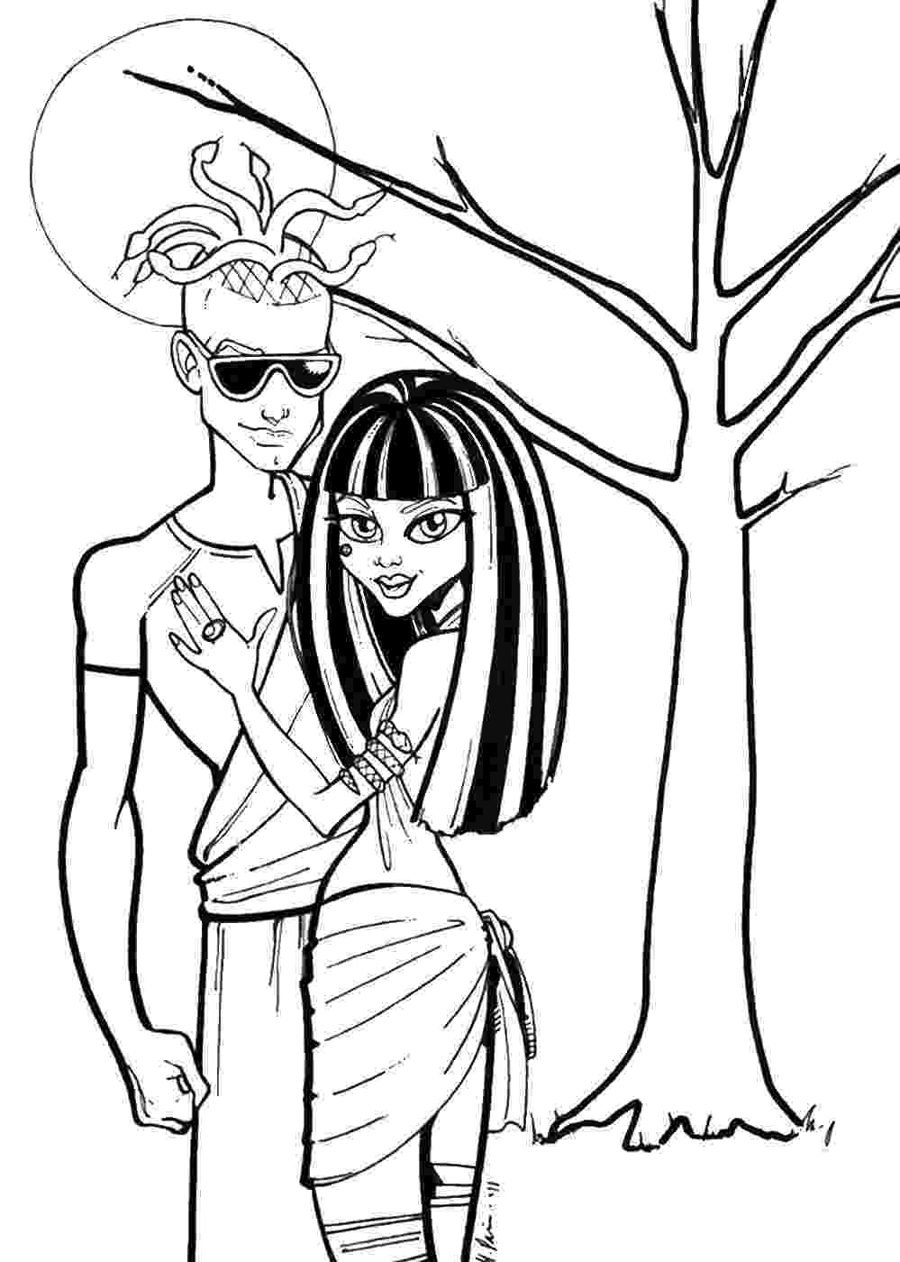 monster high print free printable monster high coloring pages for kids print monster high 