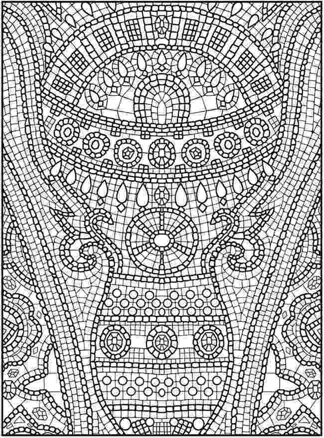 mosaic pictures to color mosaic coloring pages to download and print for free mosaic to pictures color 1 1
