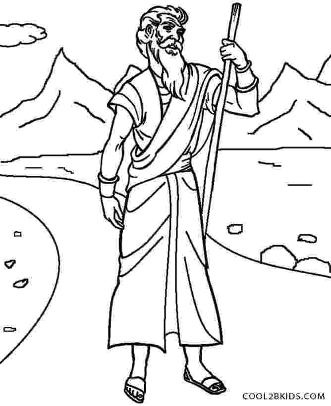 moses coloring pages free printable moses coloring pages for kids pages coloring moses 