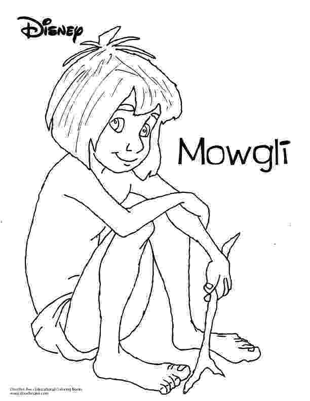 mowgli coloring pages mowgli coloring pages at getcoloringscom free printable mowgli pages coloring 