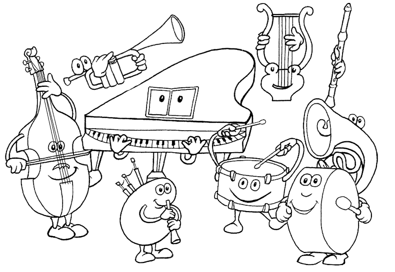 music coloring sheets music coloring pages coloringpages1001com coloring sheets music 