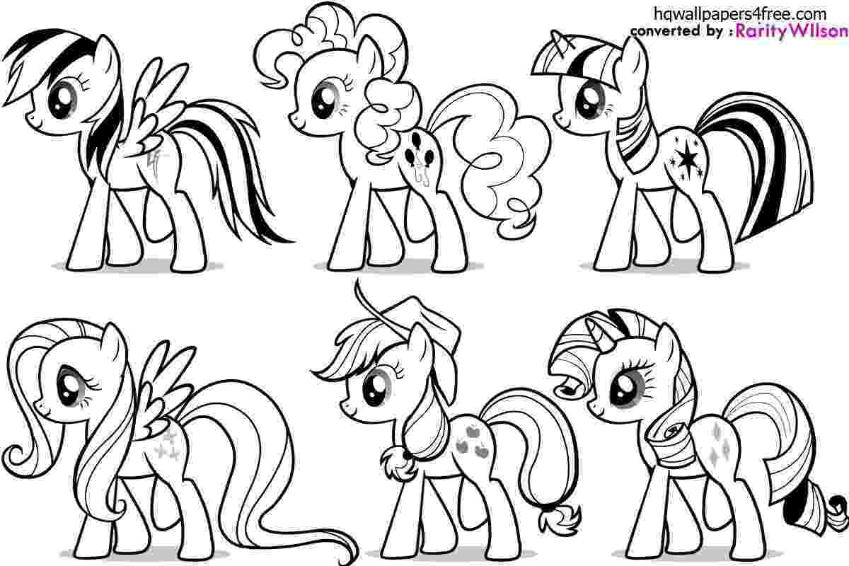 my little pony pages free printable my little pony coloring pages for kids pony little my pages 