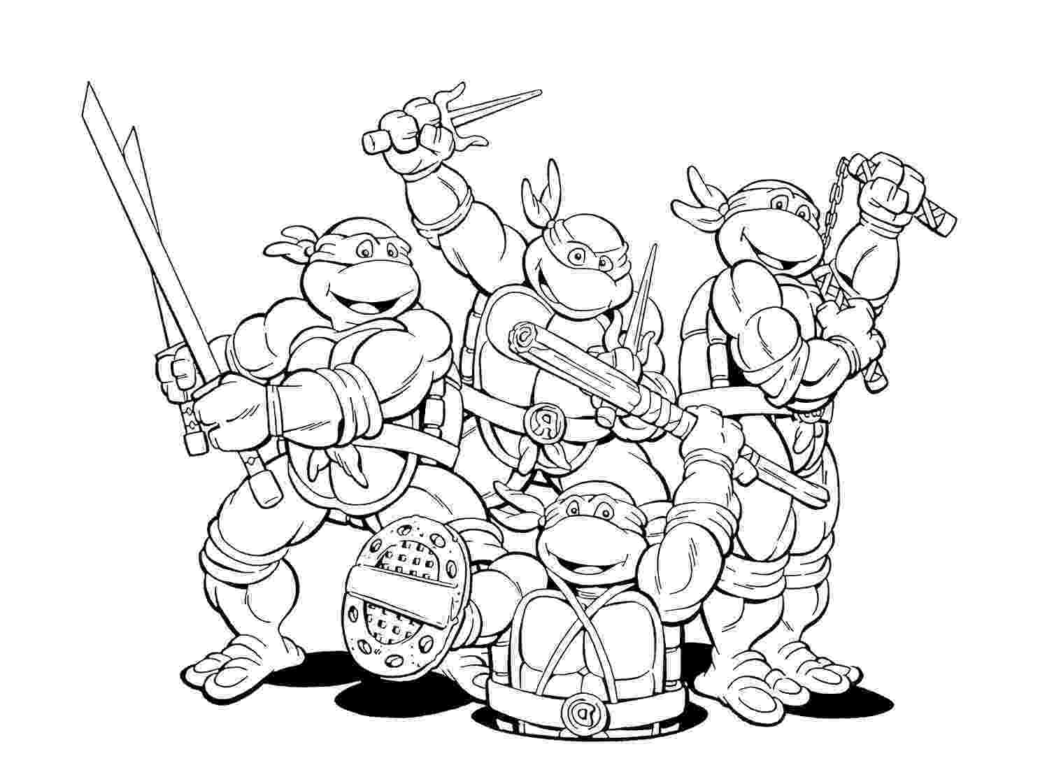 ninja turtles for coloring teenage mutant ninja turtles coloring pages ninja turtle ninja coloring for turtles 