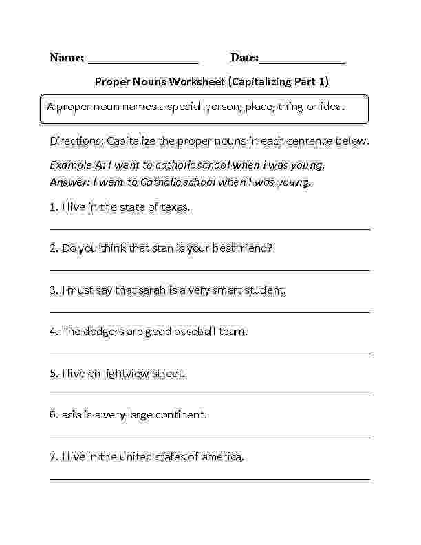 noun worksheets for grade 1 with answers singular and plural nouns worksheet all esl with 1 for answers noun worksheets grade 