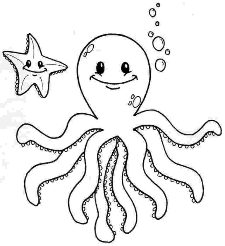 octopus coloring page preschool octopus coloring pages printable for kids kids coloring page preschool octopus coloring 