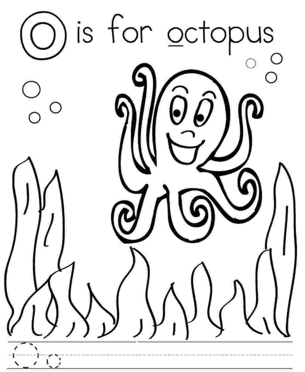octopus coloring page preschool preschool octopus coloring pages sea life art projects page octopus coloring preschool 