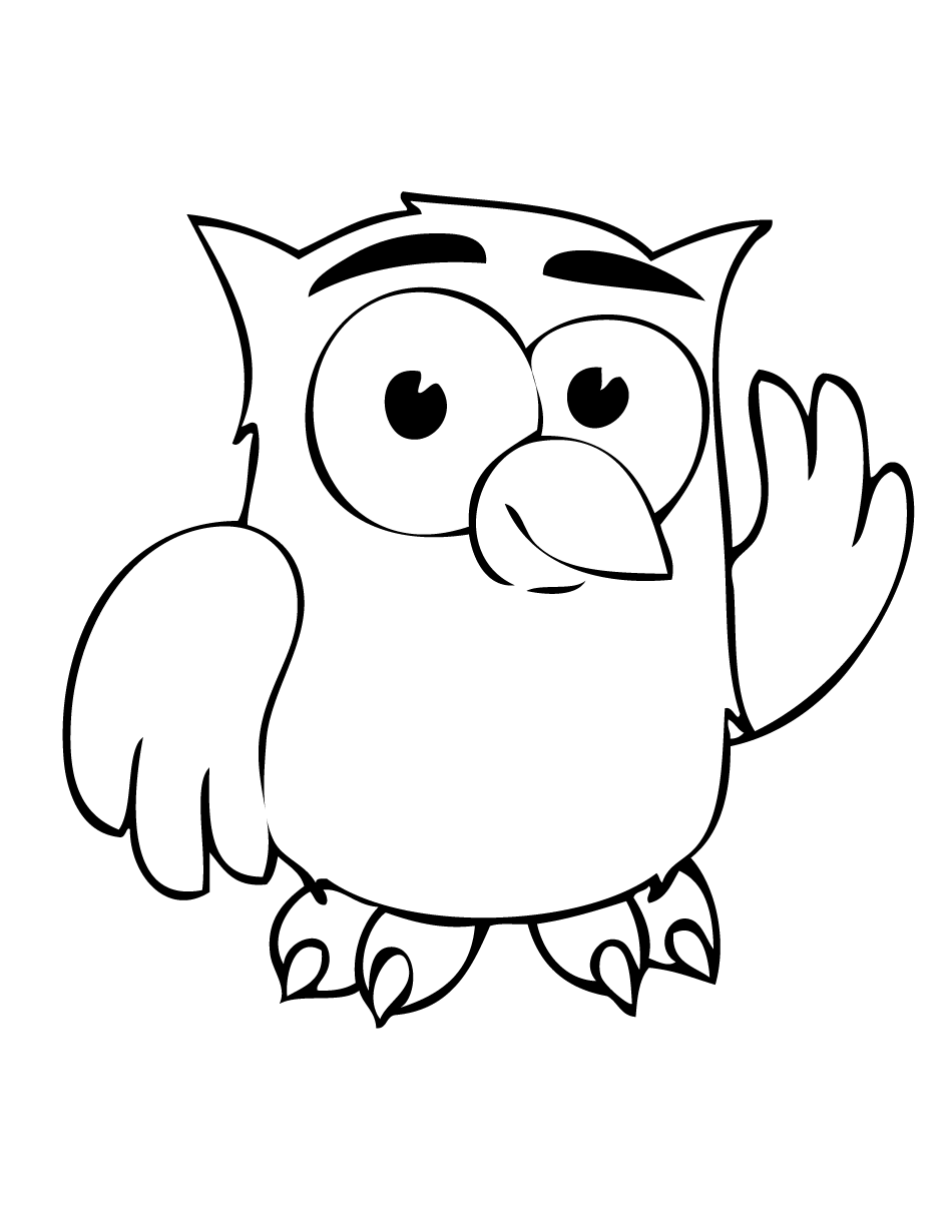 owl cartoon coloring pages how to draw a cute snowy owl for kids google search owl cartoon pages coloring 