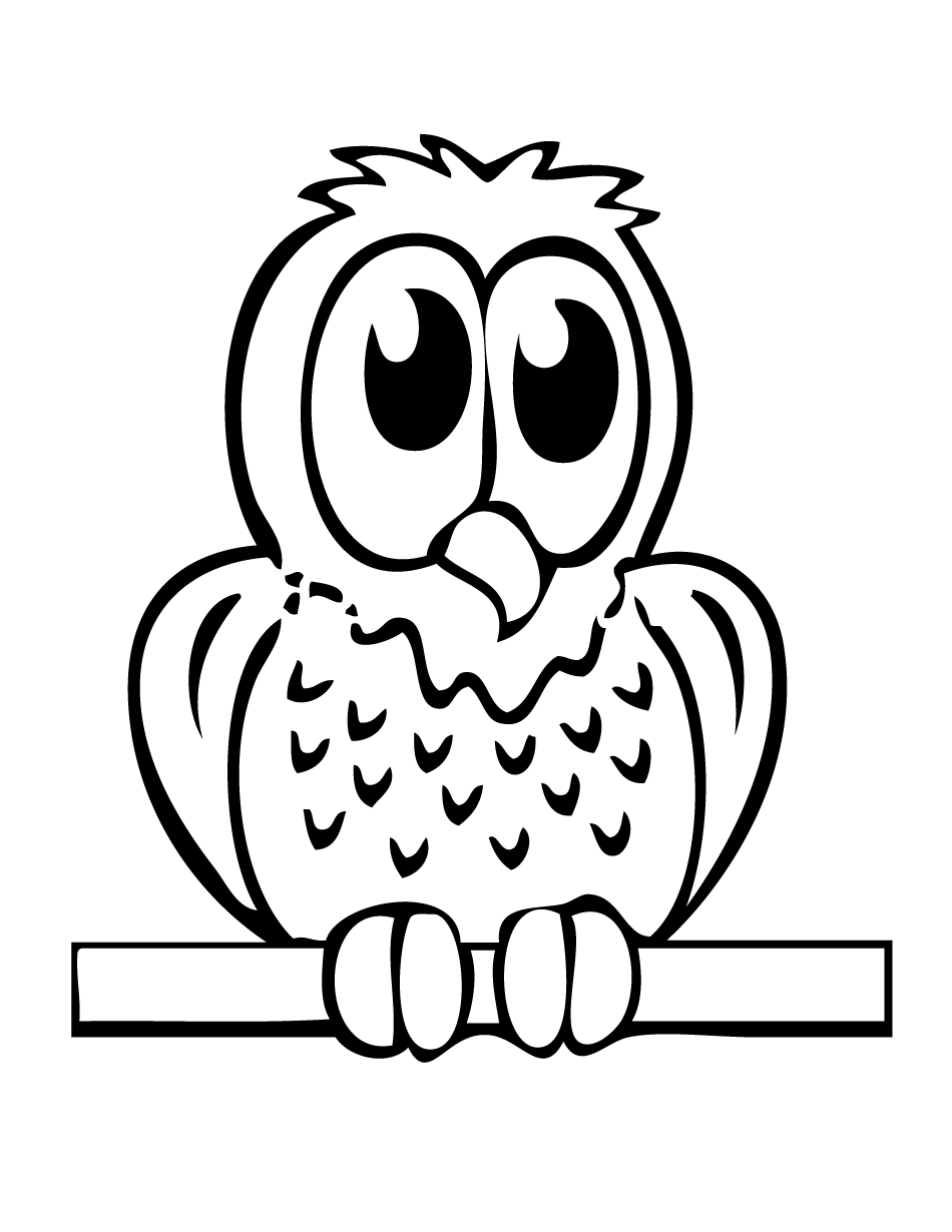 owl coloring pages for kids cartoon owl coloring page free printable coloring pages coloring kids for owl pages 
