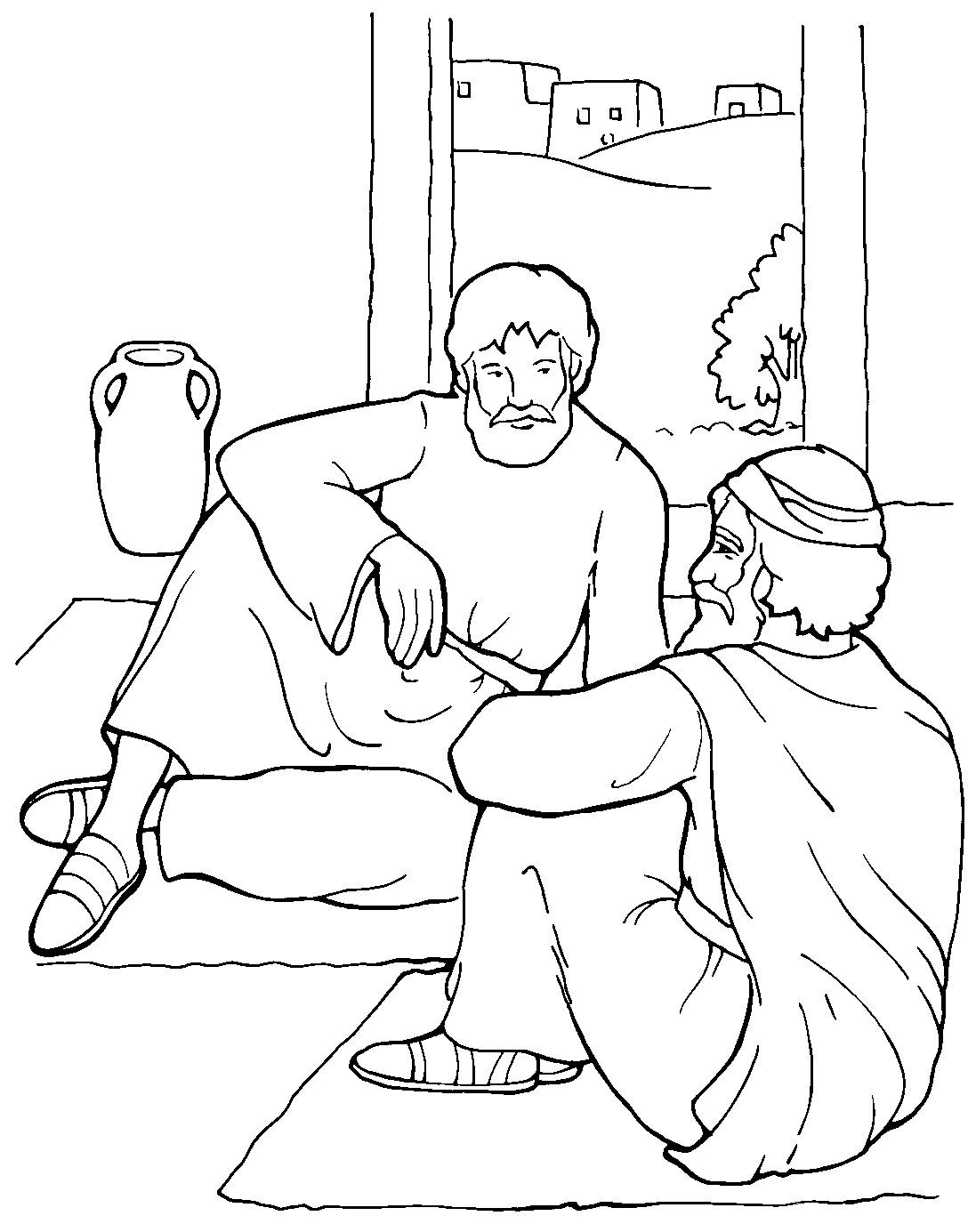 paul coloring pages the apostle paul coloring page bible paul acts his paul coloring pages 