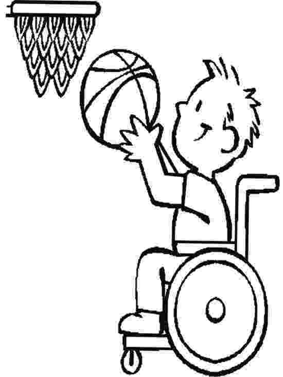 pe coloring pages the child disabilities athlete basketball coloring page pages coloring pe 
