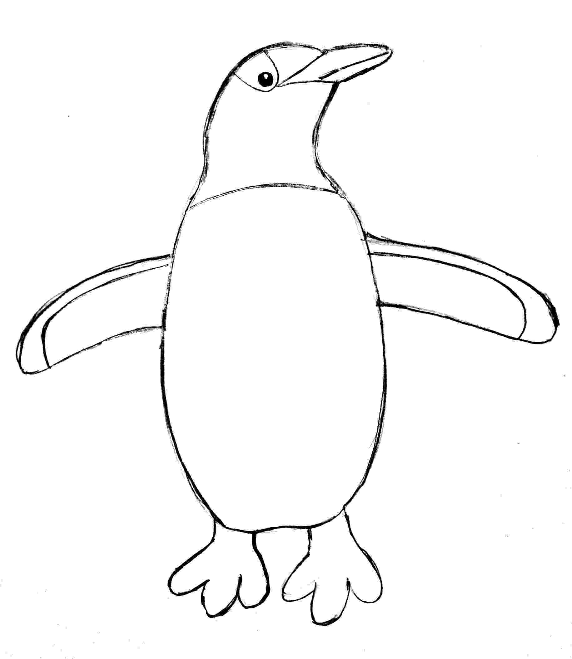 penguin sketch penguin line drawing penguin drawing animal line sketch penguin 