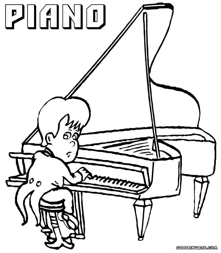 piano coloring pages piano coloring pages coloring pages to download and print pages piano coloring 