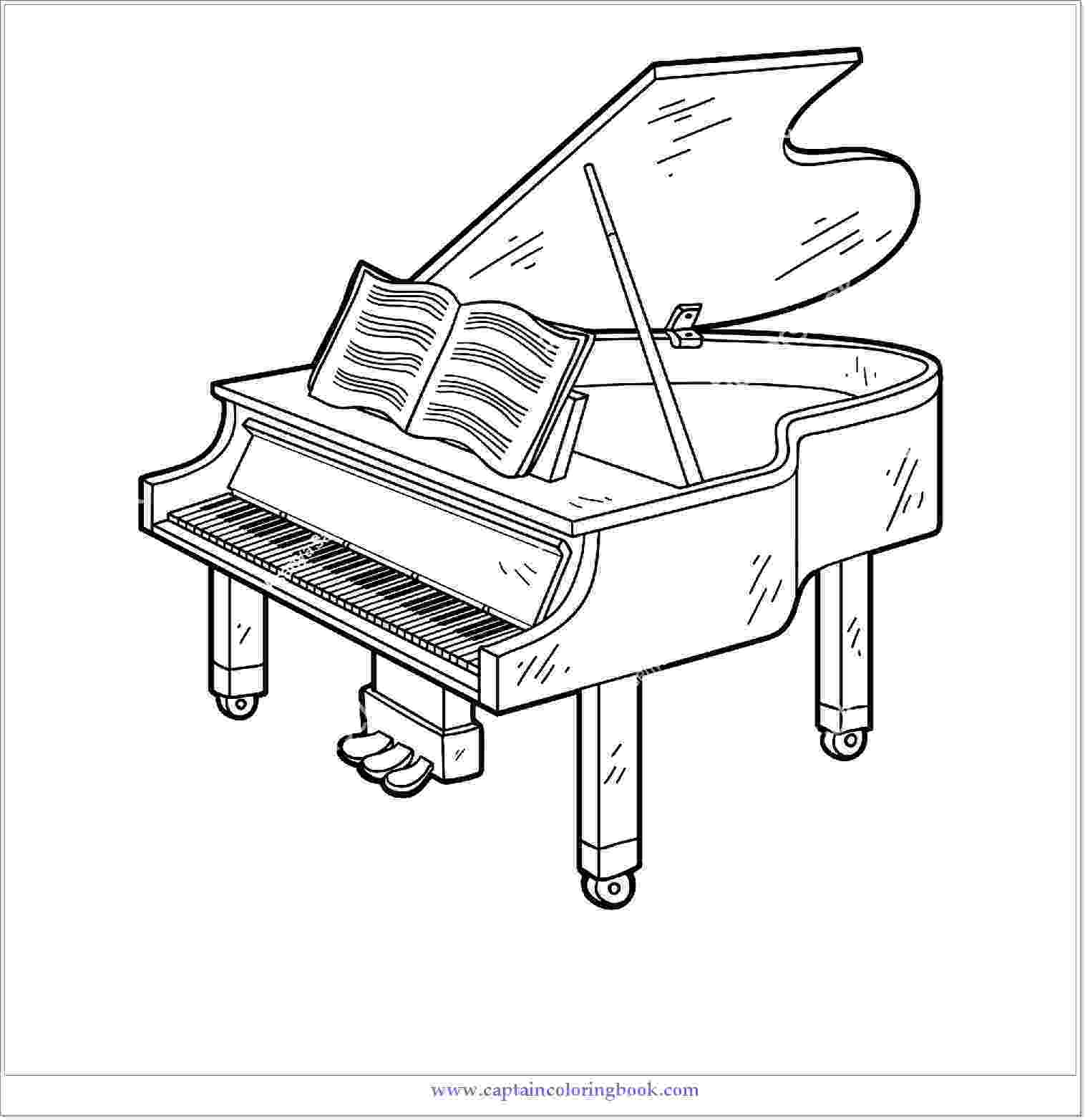 piano coloring pages piano coloring pages to download and print for free pages piano coloring 