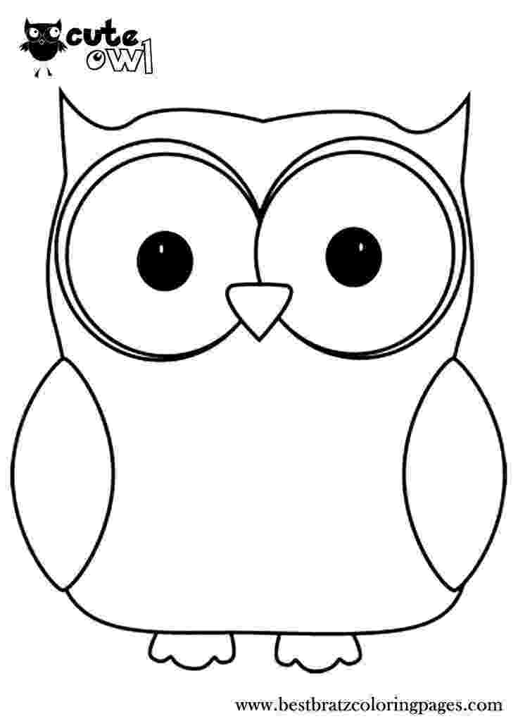 pics of owls to color owl coloring pages to owls of color pics 