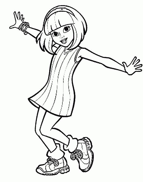 picture of a girl to color anime coloring pages best coloring pages for kids girl a picture of to color 