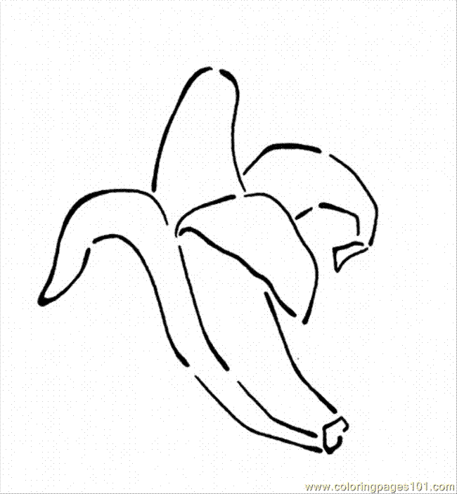 picture of banana for colouring banana coloring pages to download and print for free picture colouring of banana for 