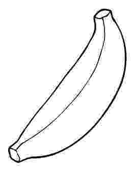 picture of banana for colouring one banana fruits coloring pages coloring pages banana picture for of colouring 