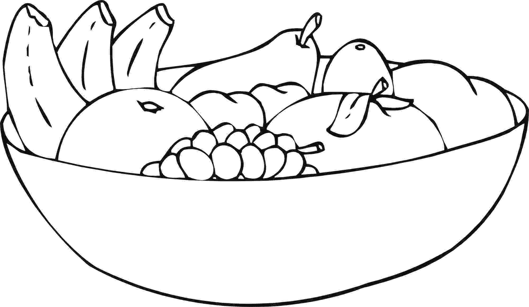 picture of fruits for colouring printable healthy eating chart coloring pages colouring picture fruits of for 