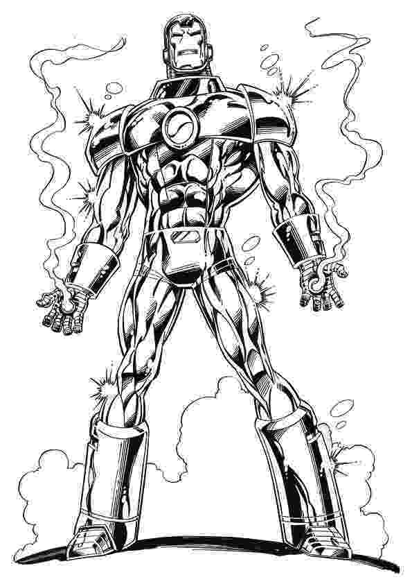 picture of ironman to color free printable iron man coloring pages for kids cool2bkids to ironman picture of color 