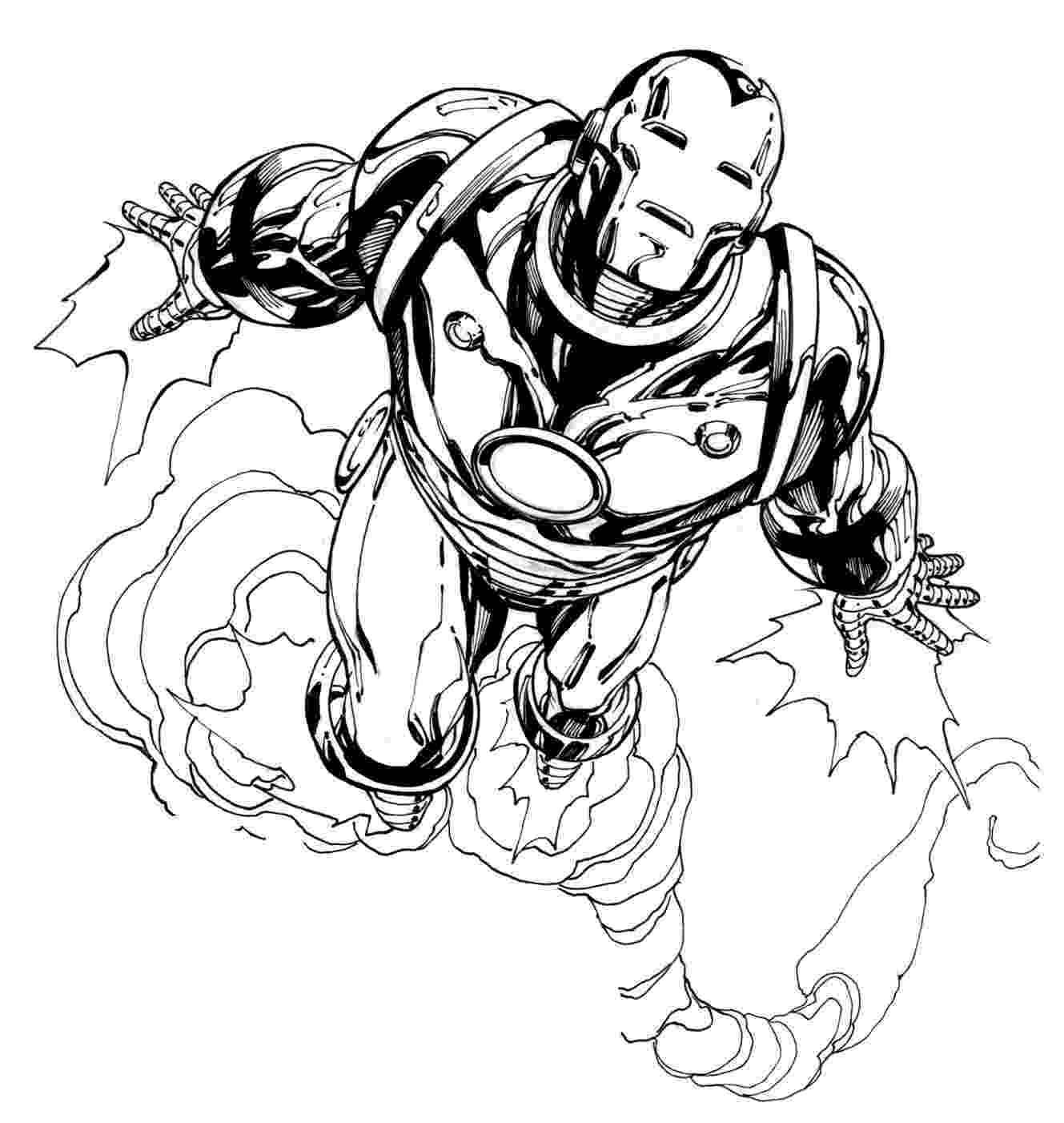 picture of ironman to color free printable iron man coloring pages for kids cool2bkids to picture ironman of color 