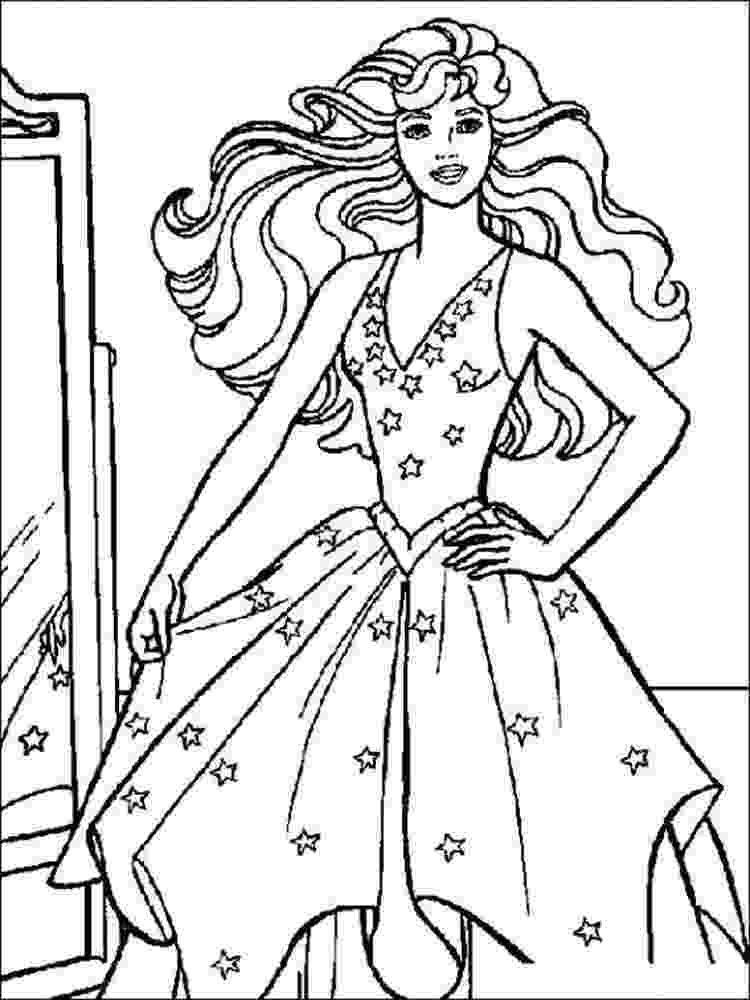 pictures of barbie for colouring barbie as merliah coloring pages hellokidscom barbie for pictures of colouring 