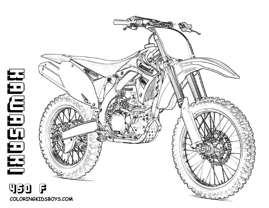 pictures of dirt bikes to color fierce rider dirt bike coloring dirtbikes free bikes to color pictures of dirt 