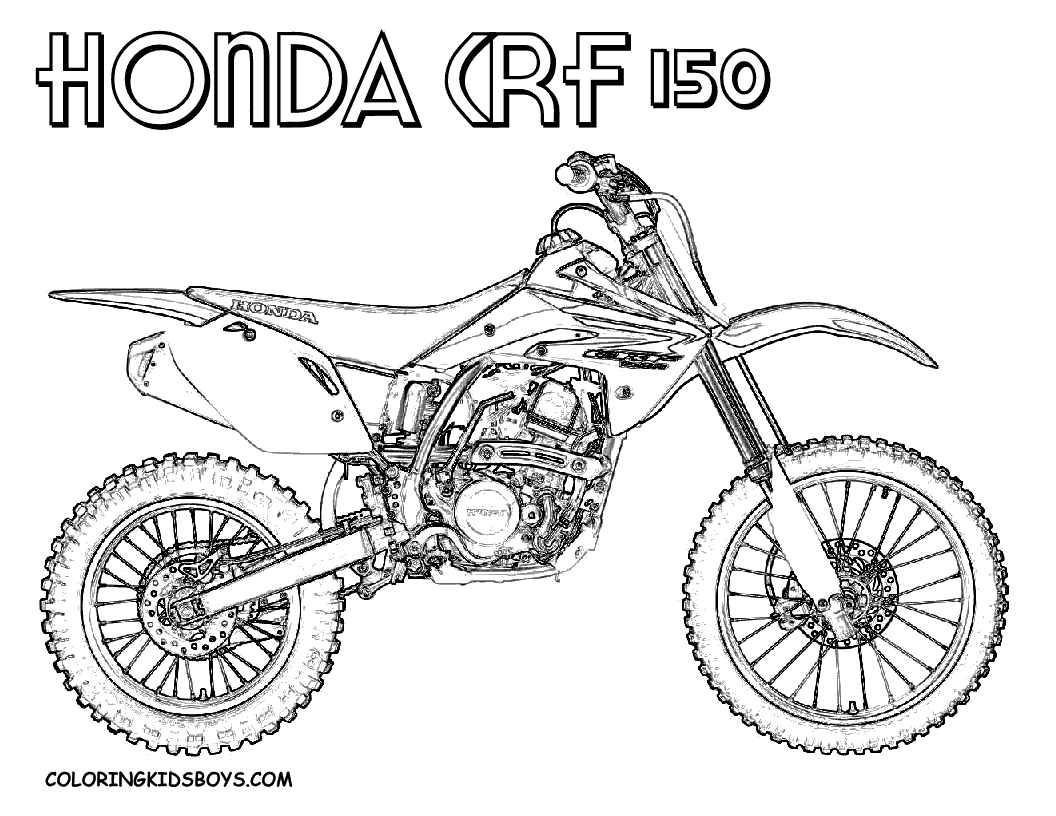 pictures of dirt bikes to color fierce rider dirt bike coloring dirtbikes free dirt color to pictures of bikes 