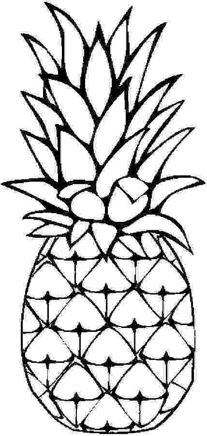 pineapple colouring picture pineapple coloring pages colouring picture pineapple 
