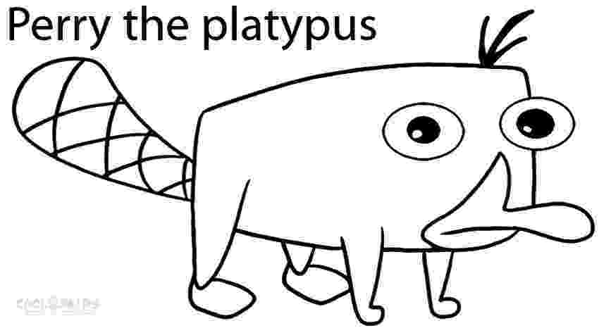 platypus coloring page platypus coloring pages coloring pages to download and print page coloring platypus 