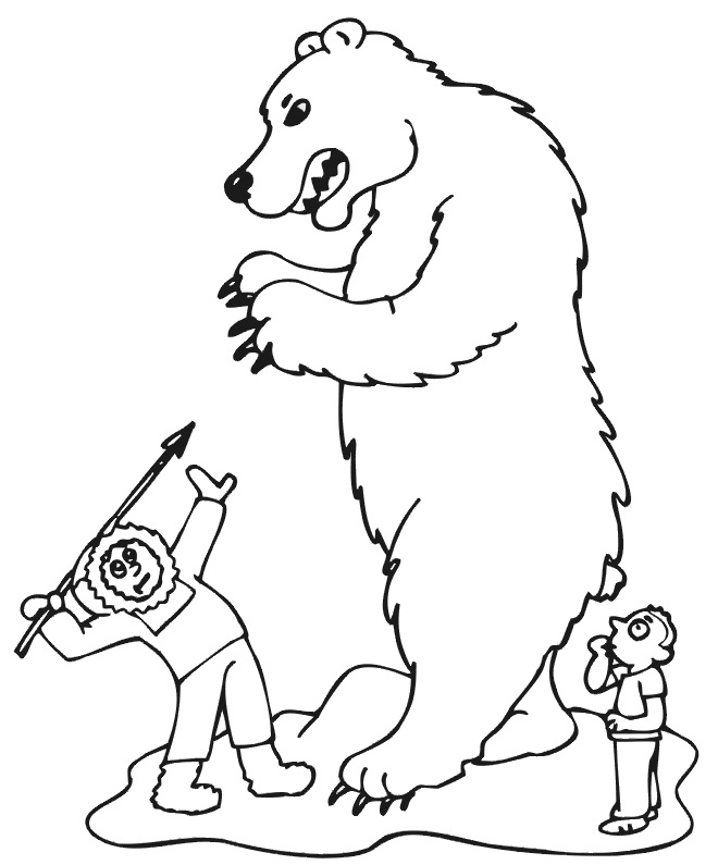 polar bear to color free printable polar bear coloring pages for kids to color polar bear 