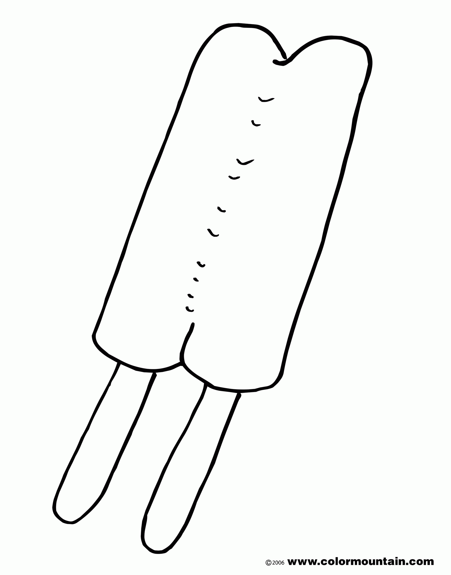 popsicle coloring page coloring sheets popsicles and coloring on pinterest popsicle coloring page 