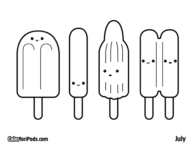 popsicle coloring page free coloring pages pi39ikea st page coloring popsicle 