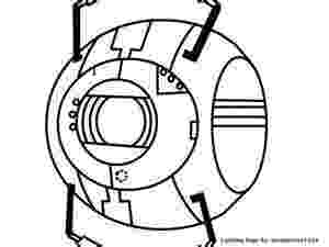 portal 2 coloring pictures how to draw wheatley from portal 2 step by step video portal pictures 2 coloring 